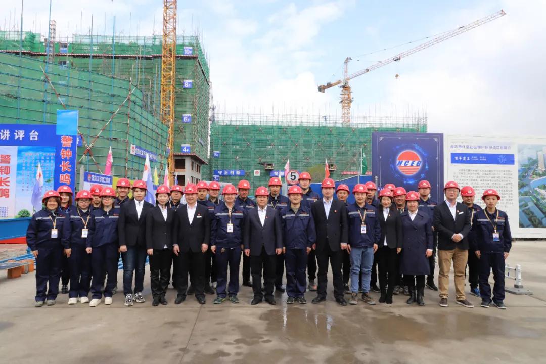 心系一線送祝福,五一慰問鼓干勁：黑建一公司班子成員分赴各在建項目慰問檢查